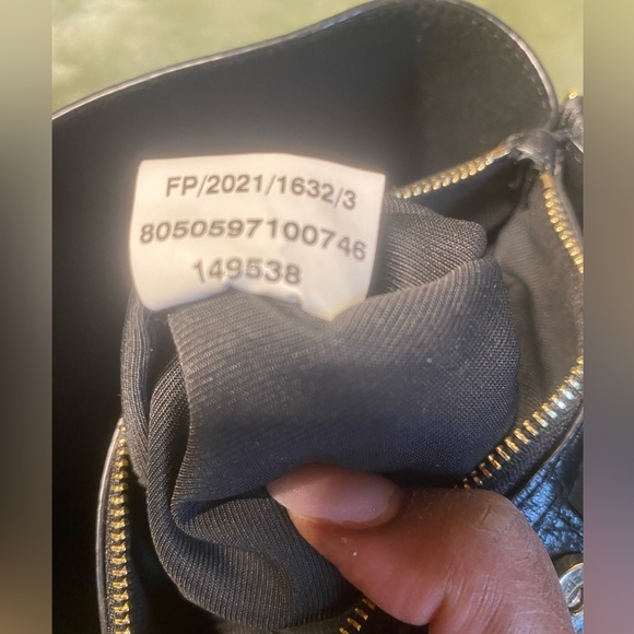 Furla Danae Black Leather Shoulder Bag - Picture 10 of 10